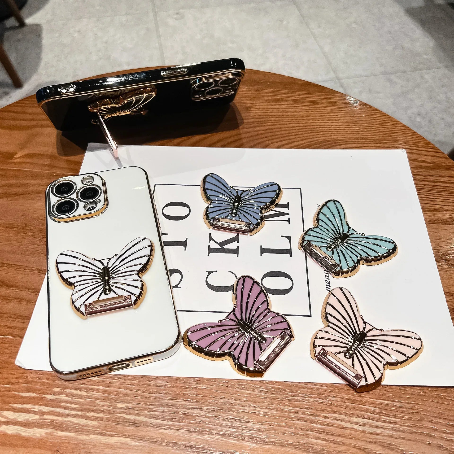 Phone Case Sticker Bracket Horizontal And Vertical Dual-purpose Bracket - Viexta