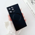 solid-color-square-magnetic-iphone-case - Viexta