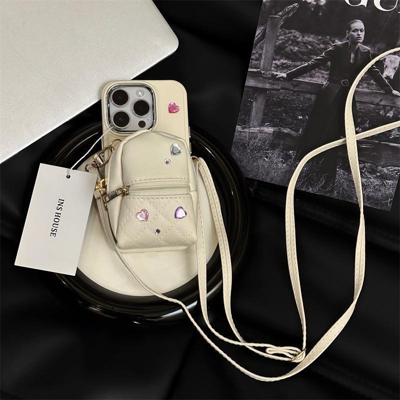 Crossbody Bag iPhone Case With Removable Shoulder Strap - Viexta
