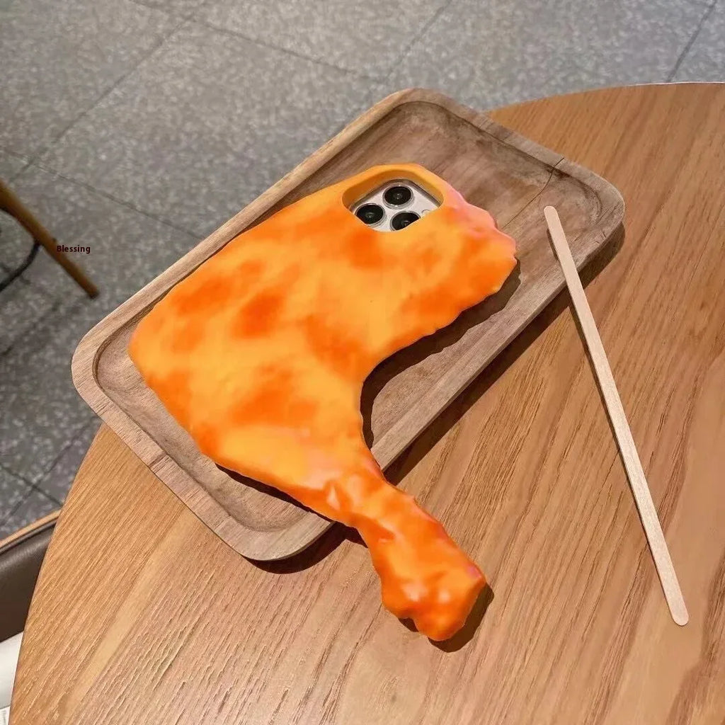 Spoof Large Chicken Leg iPhone Case - Viexta