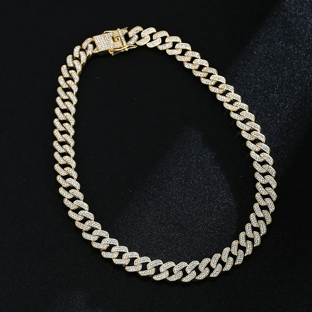 diamond-inlaid-necklace - Viexta