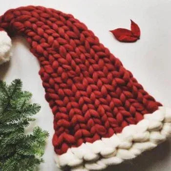 Christmas Plush With Pompom Cute Winter Hat - Viexta