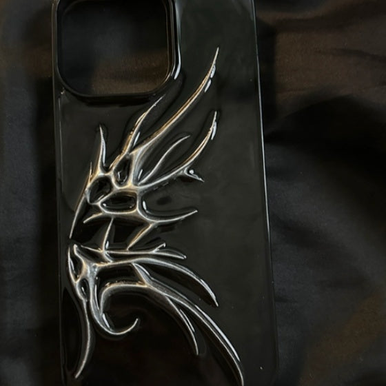 Blooming Three-dimensional Wings iPhone Case