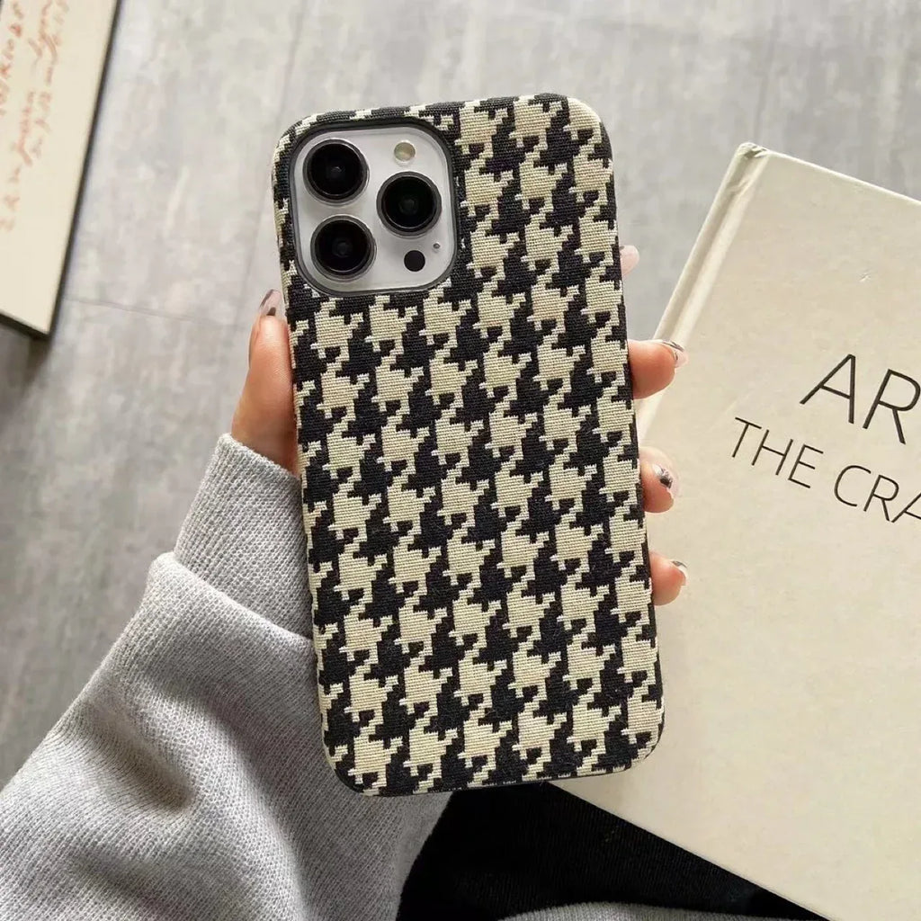 Velvet Half Package Hard Shell iPhone Case - Viexta