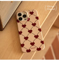 Autumn Winter Retro Heart iPhone Case - Viexta