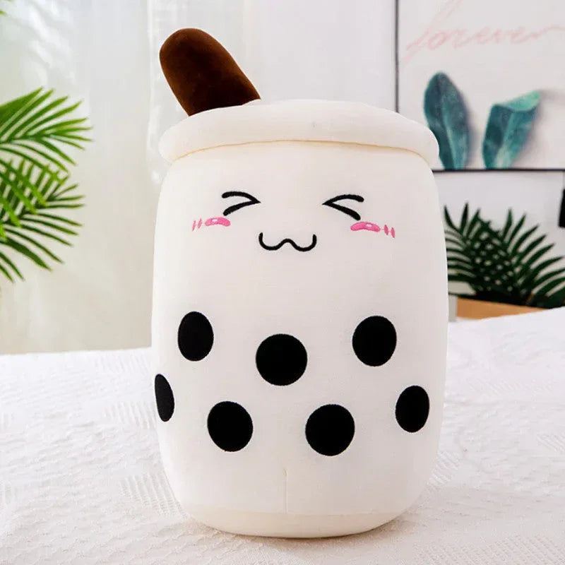 Milk Tea Cup Fruit Strawberry Matcha Plush - Viexta
