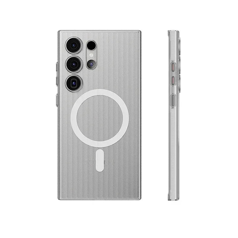 pc-non-slip-frosted-magnetic-samsung-phone-case - Viexta