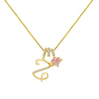 Dopamine 26 English Letter Necklace - Viexta