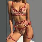 4-pcs-set-love-embroidered-mesh-lingerie-bra