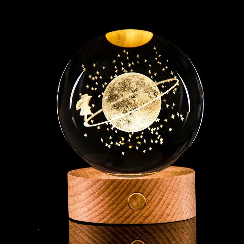 Luminous Galaxy Crystal Ball - Viexta