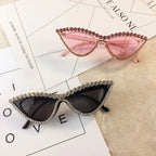 Luxury Diamond Cat Shades Sunglasses - Viexta