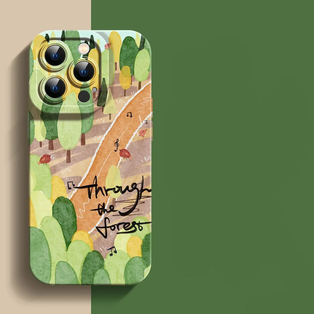 Nature Silicone iPhone Case - Viexta