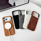 Minimalist Solid-color Magnetic iPhone Case - Viexta
