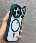 Lens Film Bracket Clamshell Full Cover iPhone Case - Viexta