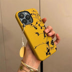 Branch And Flower Soft iPhone case - Viexta