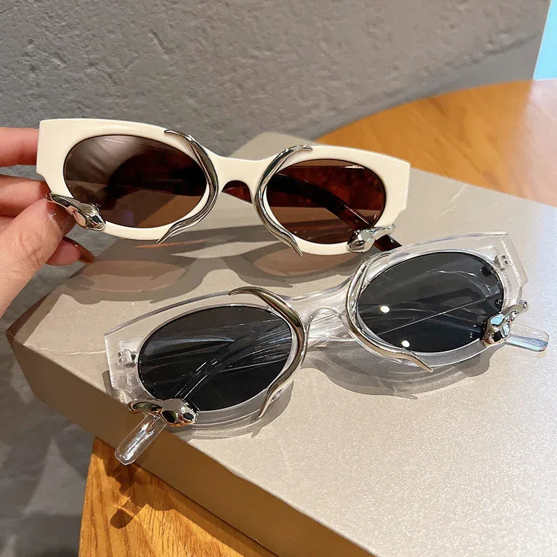 Cross-border Spirit Snake Cats' Eye Sunglasses - Viexta