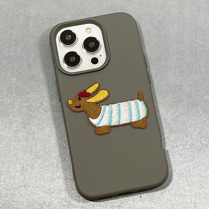 Sausage Dog Silicone iPhone Case - Viexta