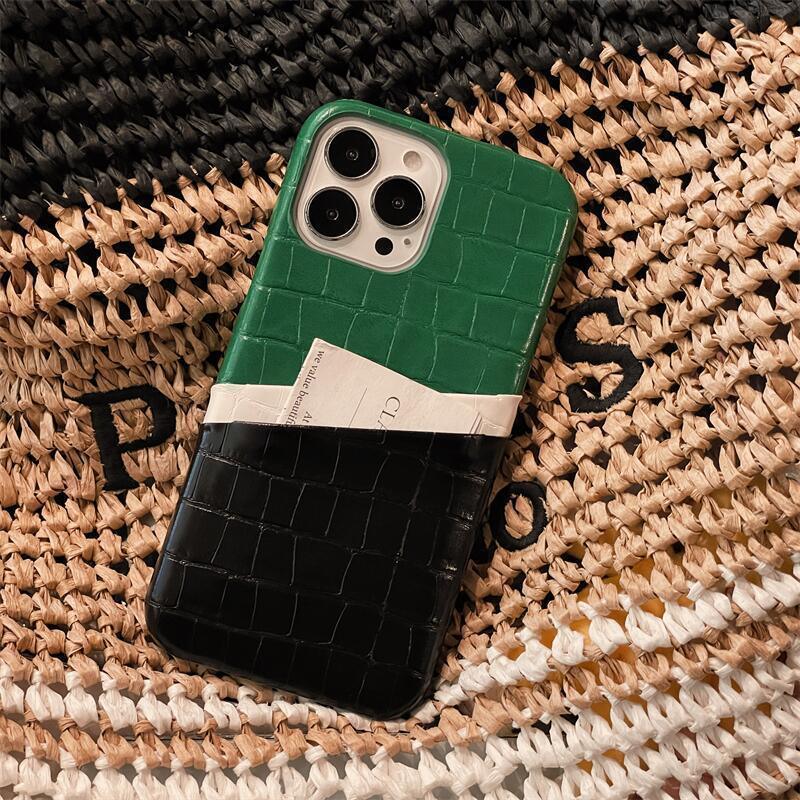 double-card-leather-pack-iphone-case - Viexta