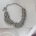 double-chain-metal-beads-necklace - Viexta