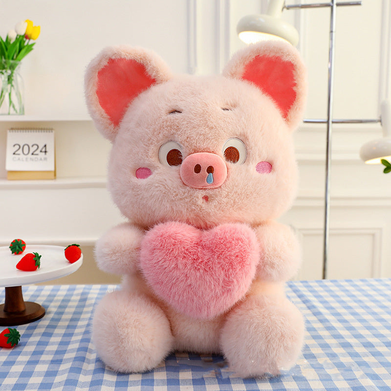 Love Pig Plush Toy