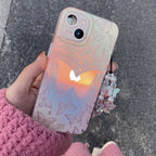 laser-gradient-butterfly-trendy-iphone-case - Viexta