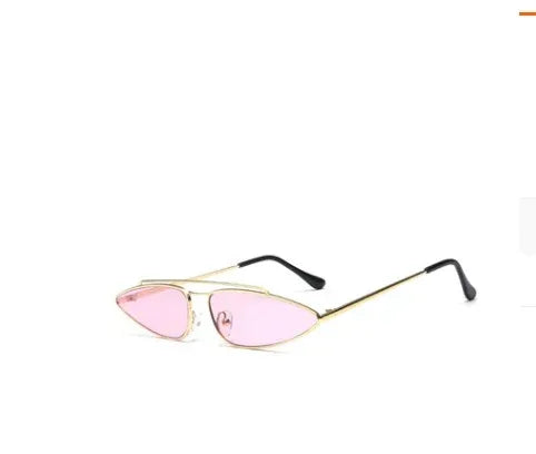 New double metal frame vintage sunglasses - Viexta