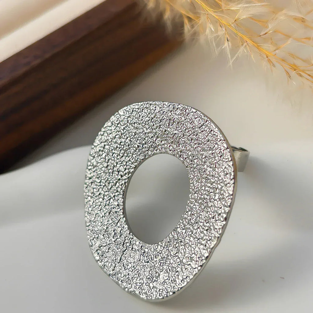 twin-pleated-square-ring - Viexta