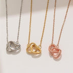 18K Gold Plated Double Ring