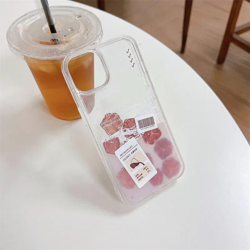 Ice Cube Coffee iPhone Case Hard Shell - Viexta