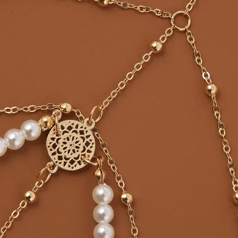 Trendy Multi-layer Chain Leg Chain - Viexta