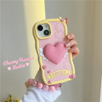 stereo-heart-wings-cream-iphone-case - Viexta