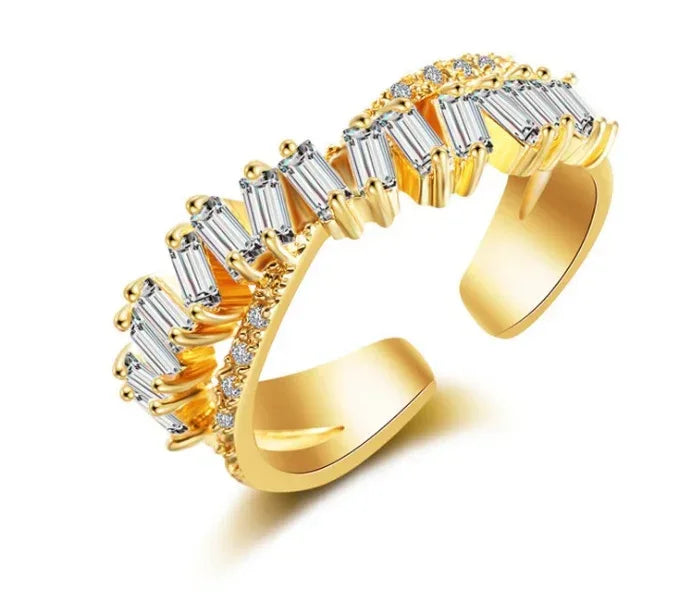 Zircon Infinity Ring - Viexta