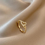 Double Layer Zircon Ring - Viexta