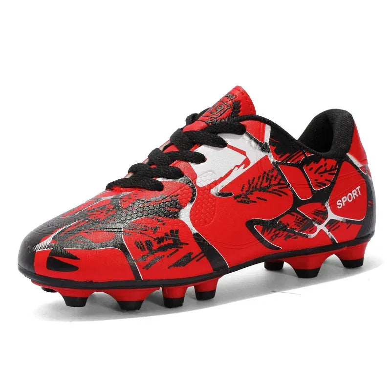 Soccer Shoes Low-top Leather Surface Sneakers - Viexta