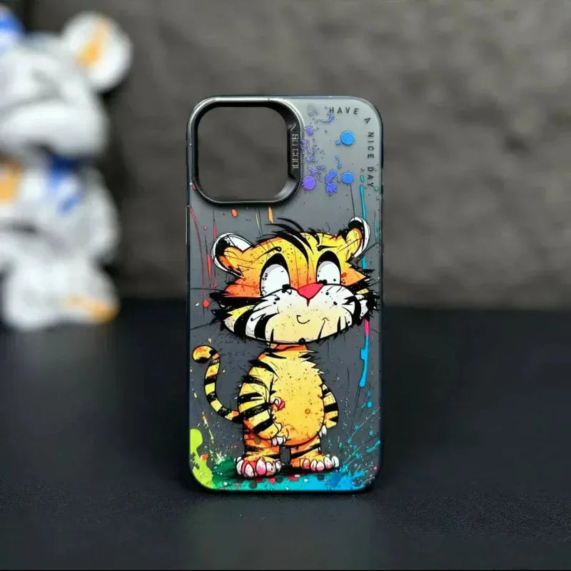 2d Cartoon iPhone Case - Viexta