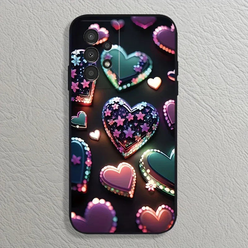 Frosted Heart Ocean Samsung Phone Case - Viexta