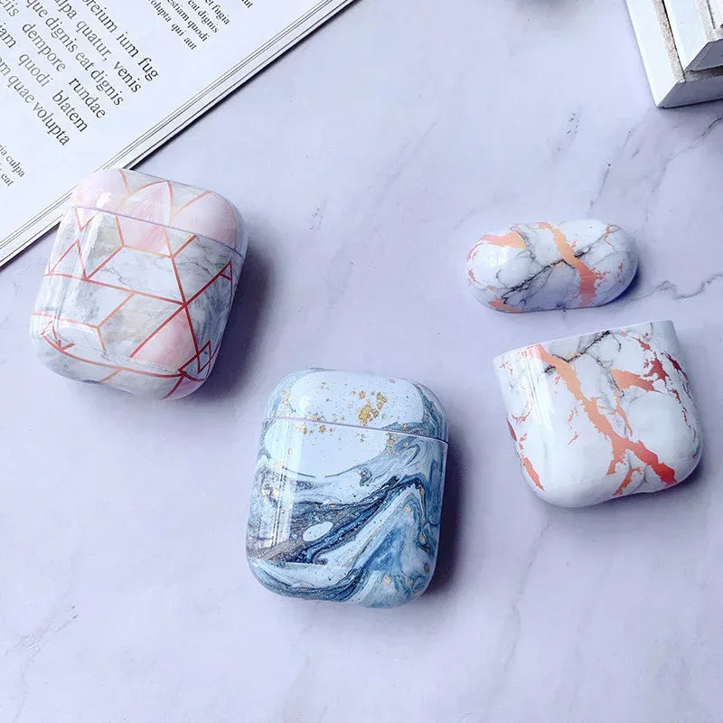 Marble Case for Apple Airpods - Viexta