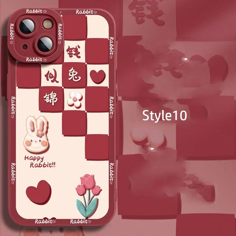 Silicone Cartoon iPhone Case - Viexta