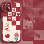 Silicone Cartoon iPhone Case
