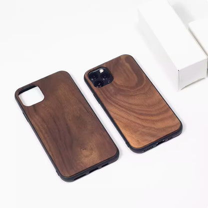 Wooden Protective Shell iPhone Case