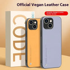 Plain Leather iPhone Cover - Viexta