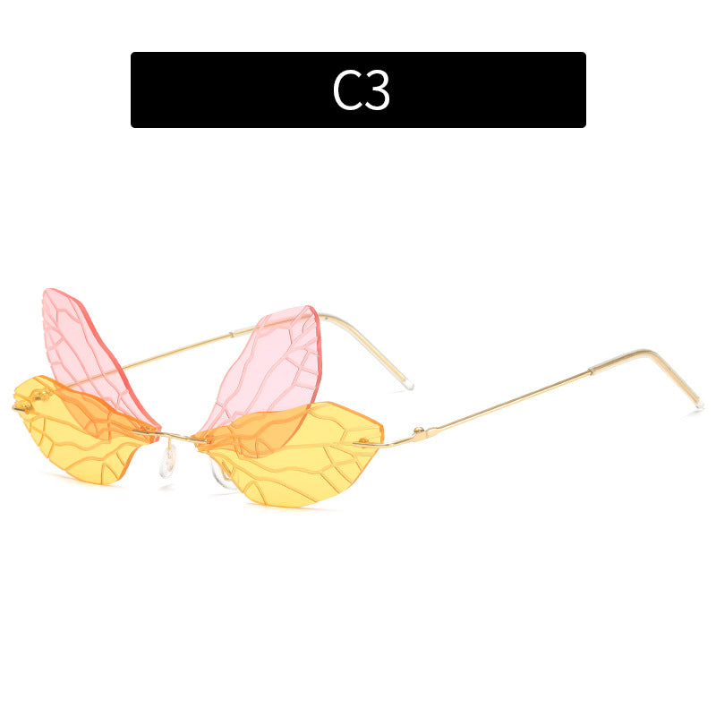 Wild Butterfly Street Shooting Sunglasses