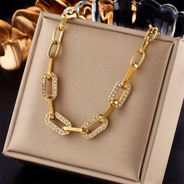 316L Stainless Steel Beaded Necklace - Viexta