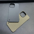 Frameless Triangle Source Pattern Ultra-thin Half Pack iPhone Case - Viexta