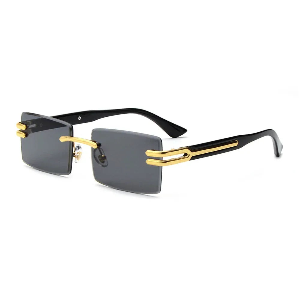 Square Fashion Sunglasses With UV Protection - Viexta