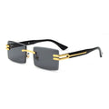 Square Fashion Sunglasses With UV Protection - Viexta