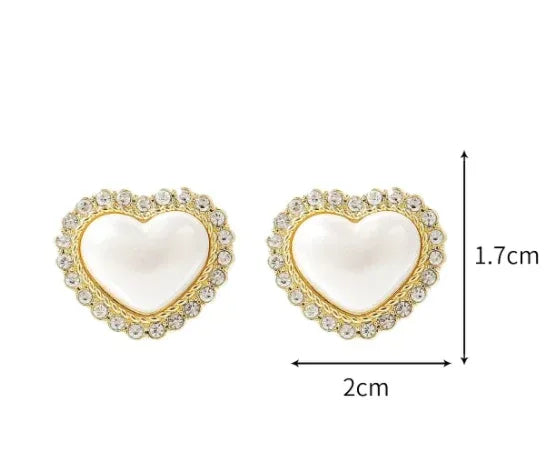 Korean Baroque Pearl Earrings - Viexta