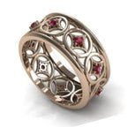 Luxury Domineering Diamond Micro Inlaid Zircon Ring - Viexta