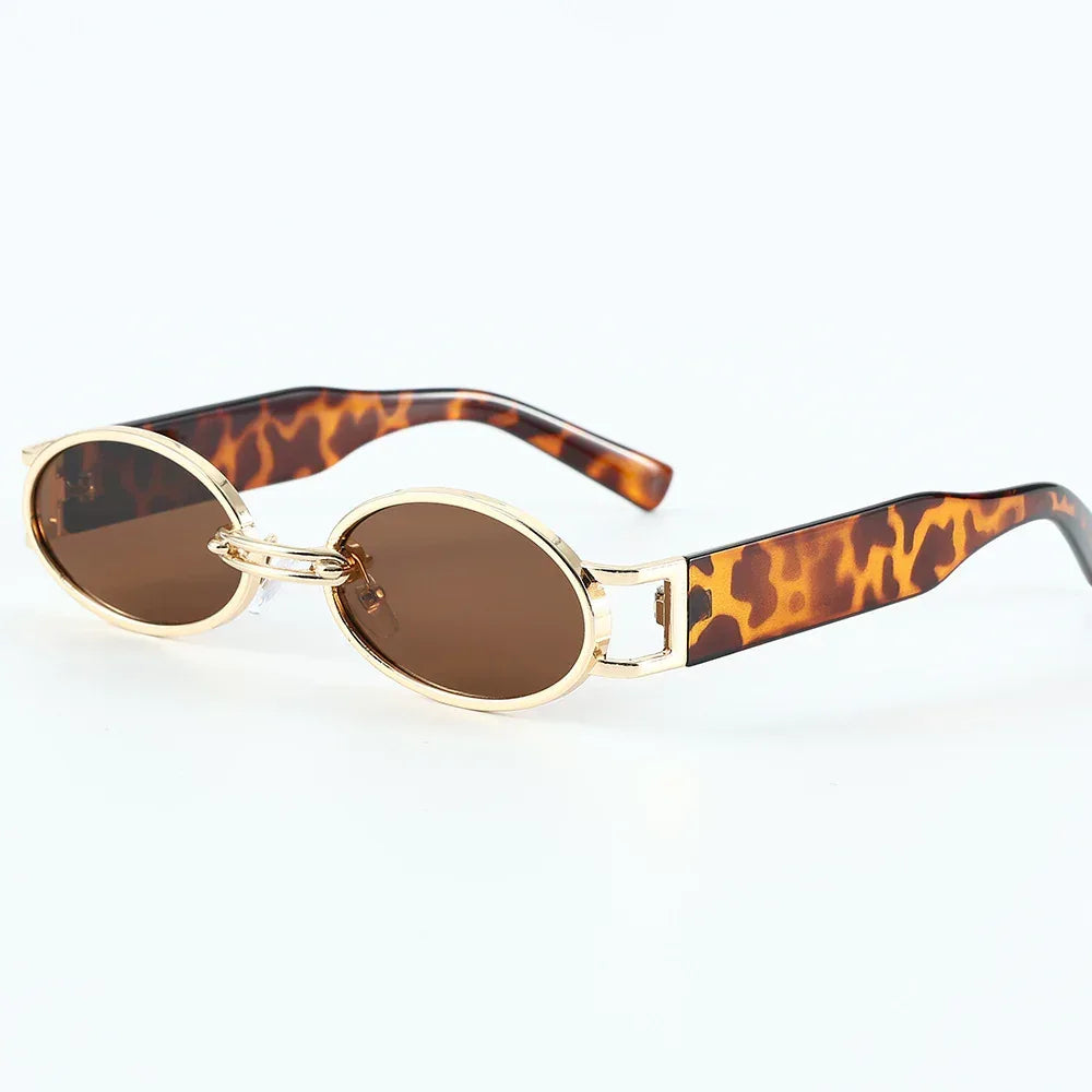 Retro Small Frame Sunglasses For Women - Viexta
