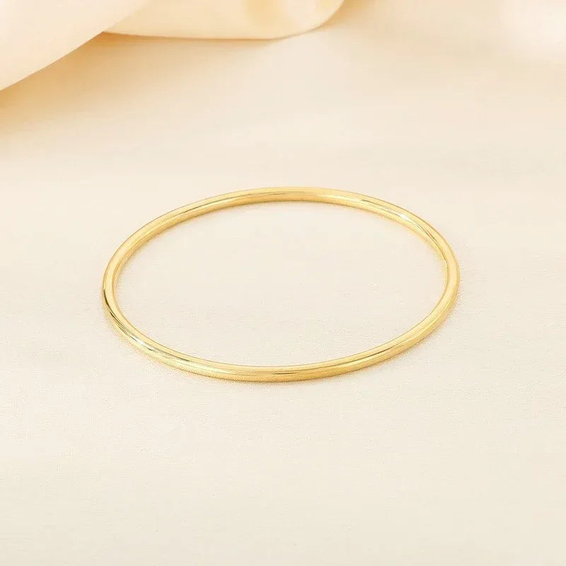 18K Vacuum Vapor Plating Ring Bracelet - Viexta